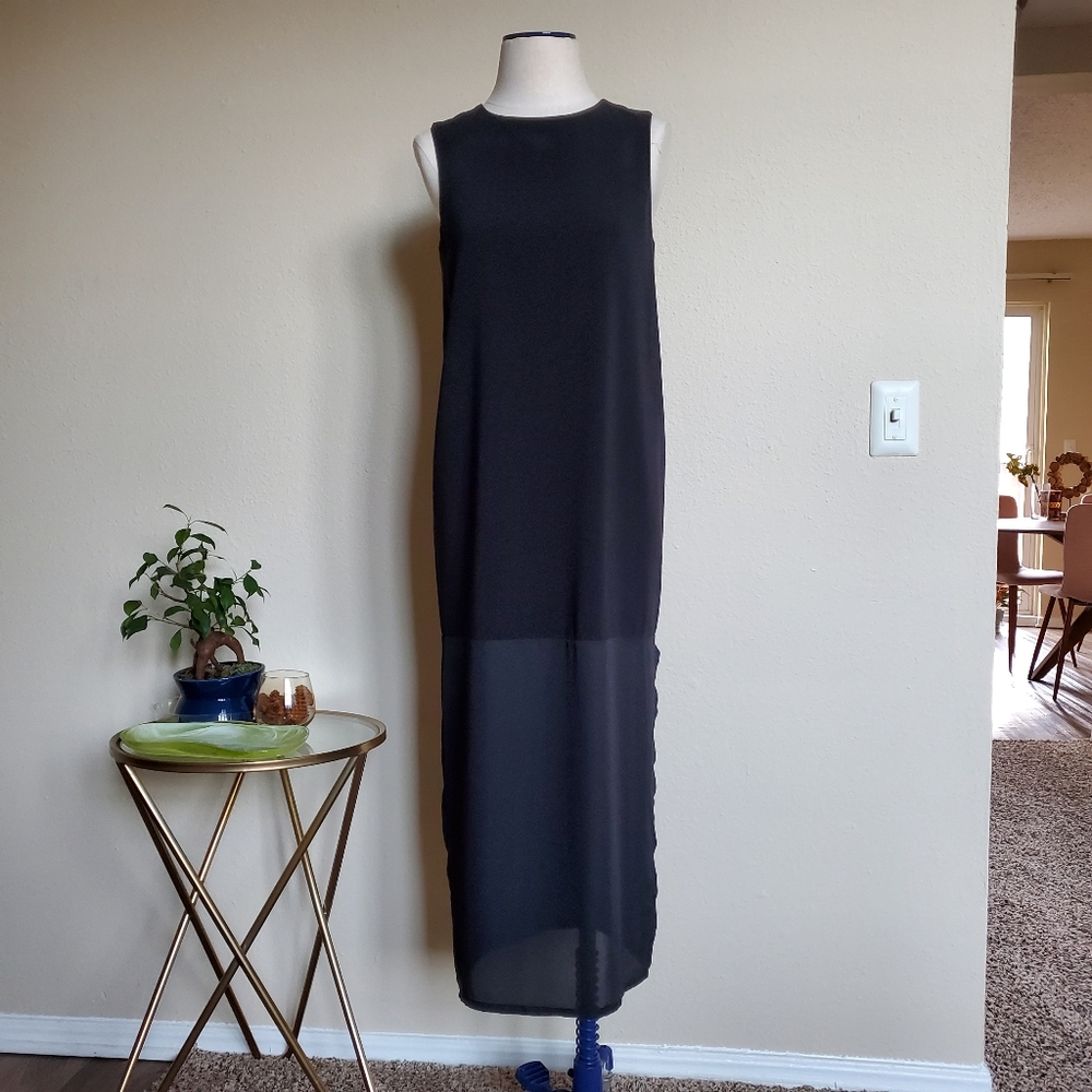 Blaque Label Black Straight Dress Sz S